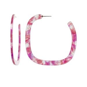 Banana Republic Square Hoop Earrings